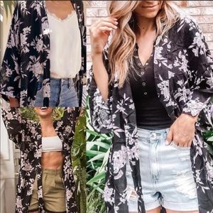 📌Spiritual Gangster Maya boho floral kimono